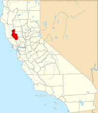 Location in the state of California