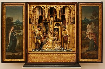 Triptych. Antwerp (?), 1518.