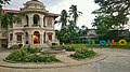 View from the entrance gate to the property