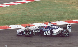 Avec la FW25 à moteur BMW, Juan Pablo Montoya et Williams passeront proches des titres mondiaux 2003
