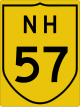 National Highway 57 shield}}