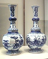 Chinese-style vases, c. 1700