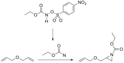 Reazione di addizione di un nitrene