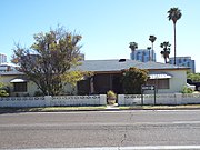 The Hazel Burton Daniels House was built in 1947 and is located at 2801 North 5th Street.