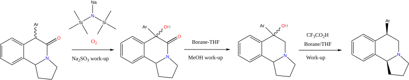 Pyrroloisoquinoline synthesis[13]