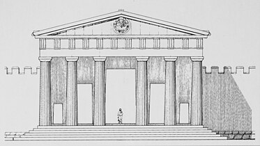 Reconstitution du Grand Propylée.