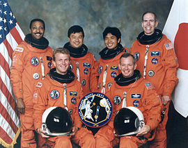 Scott, Jett, Chiao, Wakata, Duffy e Barry