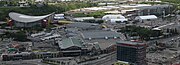 Stampede Park as seen from the Calgary Tower