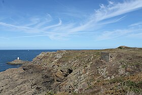 Pointe de la Varde, vue depuis l'ancien fort.