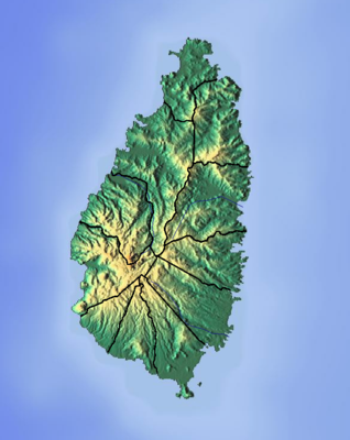 Location map Saint Lucia