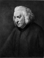 Photograph of Dr.Samuel Johnson.