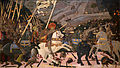 Batalla de San Romano, por Paolo Uccello (1397-1475), para el Palacio Médici.