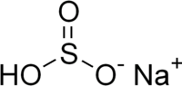 Image illustrative de l’article Bisulfite de sodium