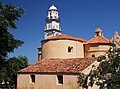 Calenzana - Eglise Saint-Blaise et son campanile restaurée en 2007