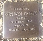 Stolperstein für Bernhardt de Levie