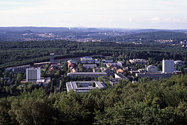 Campus of Saarland University