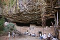 Entrée de la grotte