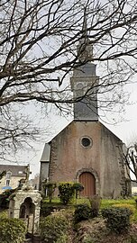 Façade de l'église Saint-Laur