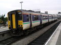 Class 150/2, no. 150262 at Cardiff Central