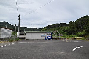 車站遠景（2021年7月）