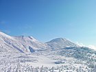 The Hakkōda Mountains as seen in the winter