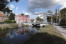 Pont levant du Grimonpont à Leers.