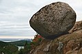 Bubble Rock, a glacial erratic in Acadia National Park, Maine