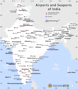 Ports et aéroports indien