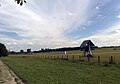 Cumulus humilis (in basso) e cirrostrati