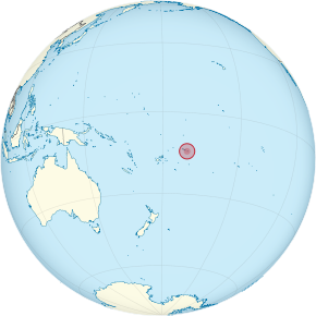 Location of American Samoa