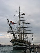 L'Amerigo Vespucci à Venise en 2004