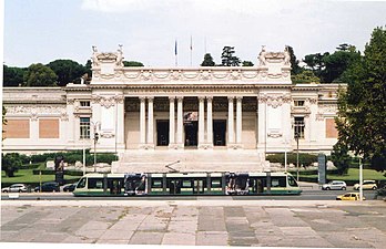 La galerie nationale d'Art moderne et contemporain.