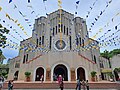 Main façade in June 2023, for the diamond jubilee of the first Baclaran novena