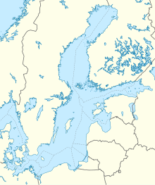 KGD is located in Baltic Sea