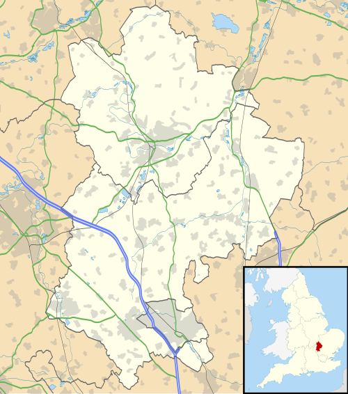 Civil parishes in Bedfordshire is located in Bedfordshire