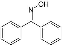 Strukturformel von Benzophenonoxim