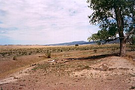 Photo of Elk Mountains western slope from the prairie near Dewey, South Dakota