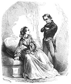 Villefort rend visite à sa femme et après avoir chassé Edouard lui demande sans préambule : « Madame, où mettez-vous le poison dont vous vous servez d'habitude ? »[26].