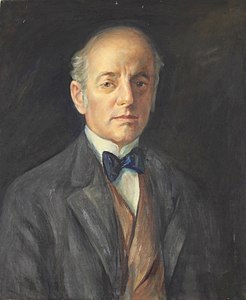 Portrait of John Cadwalader commissioned by the Philadelphia Athenaeum, c. 1930s, oil on canvas