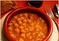 Callos cociñados con garavanzos