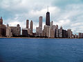 Chicago skyline 9 September 2006 Photographed from Olive Park.