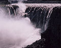 La grandiosa cascata di Dettifoss.