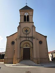 The church in Hauconcourt