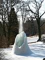 Februar: Im winterlichen Park Belvedere in Weimar