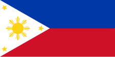 Drapeau des Philippines (habituel)