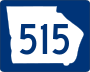 State Route 515 marker