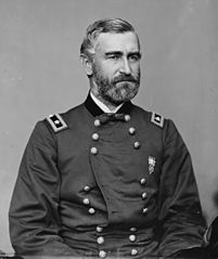 Brig. Gen. Gershom Mott, wounded