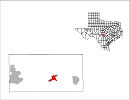 Fredericksburg – Mappa