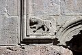 Low-relief depiction of a lion (symbol of the Bagratuni family) on the exterior wall of S. Stepanos Church