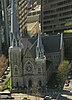 Aerial view of Holy Rosary Cathedral